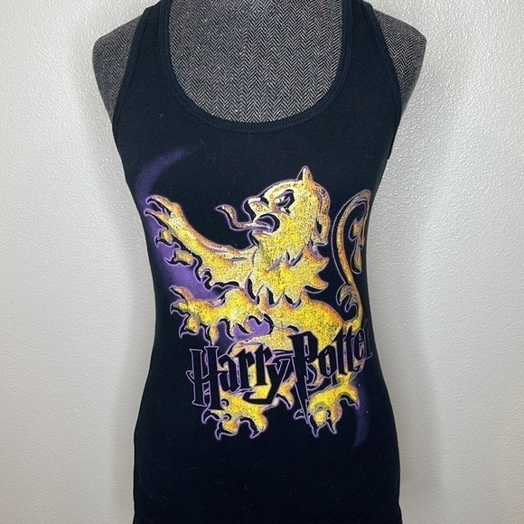 Harry Potter Gryffindor Lion Cotton Tank Size Small - Picture 3 of 4